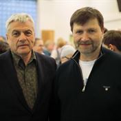 Fotograf Jindřich Buxbaum s panem principálem